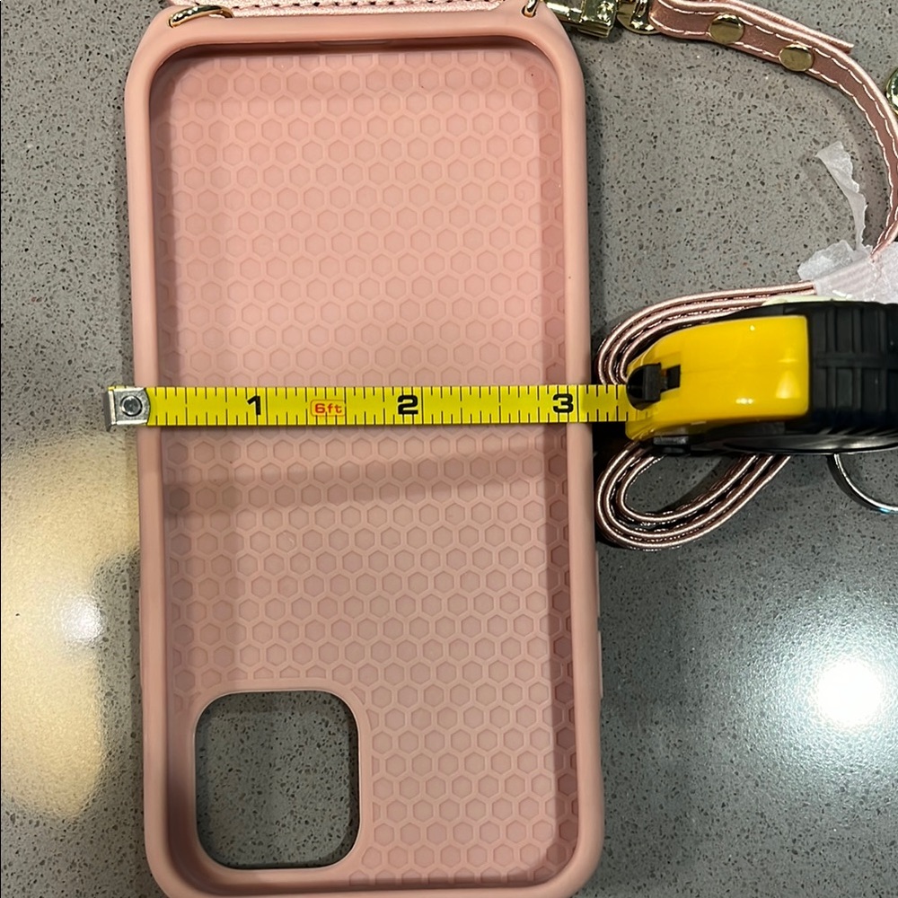 Rose Gold iPhone 11 Pro Case with Strap - Picture 8 of 12